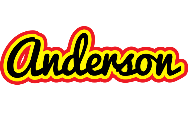 Anderson flaming logo