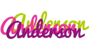 Anderson flowers logo