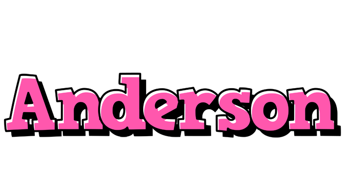 Anderson girlish logo