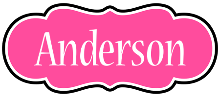 Anderson invitation logo