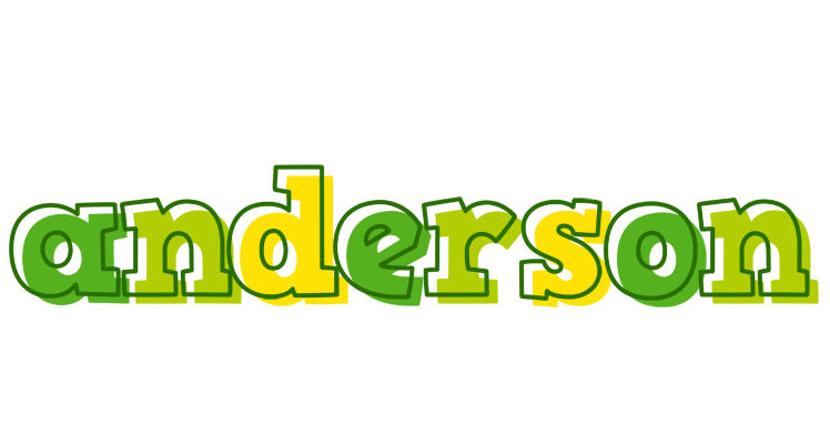 Anderson juice logo