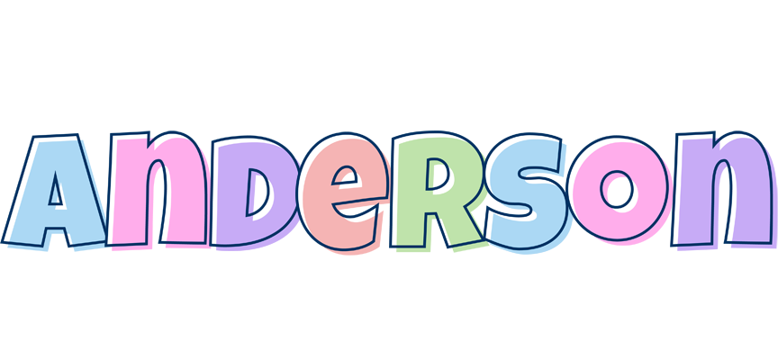 Anderson pastel logo