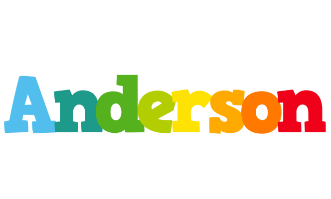 Anderson rainbows logo