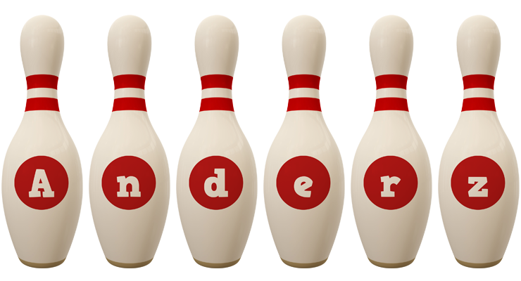 Anderz bowling-pin logo