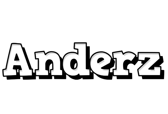Anderz snowing logo