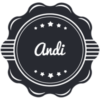 Andi badge logo