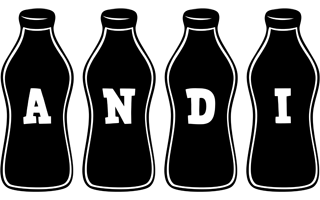 Andi bottle logo