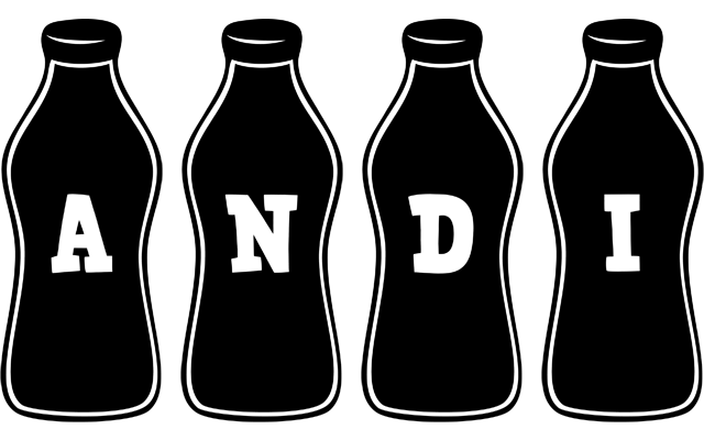 Andi bottle logo