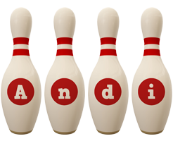 Andi bowling-pin logo