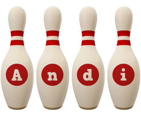 Andi bowling-pin logo