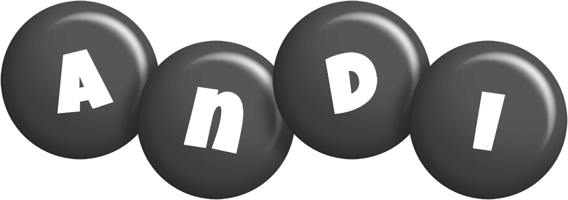 Andi candy-black logo