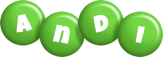 Andi candy-green logo