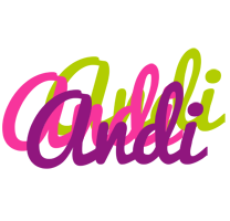 Andi flowers logo