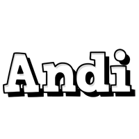 Andi snowing logo