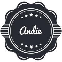 Andie badge logo