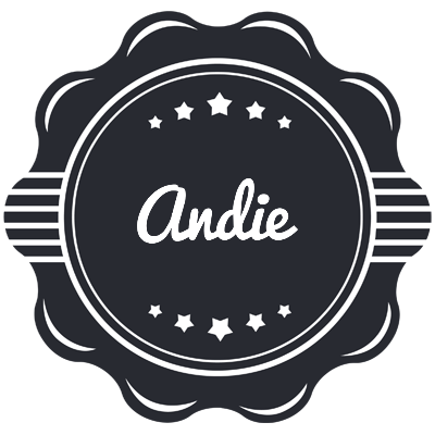 Andie badge logo