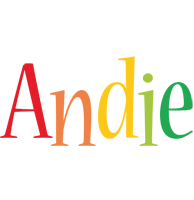 Andie birthday logo