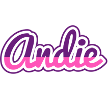 Andie cheerful logo