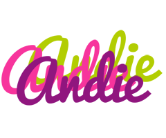 Andie flowers logo