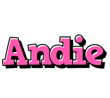 Andie girlish logo