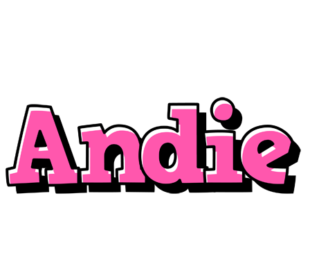 Andie girlish logo