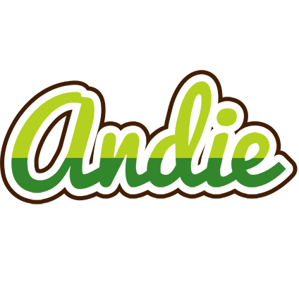 Andie golfing logo