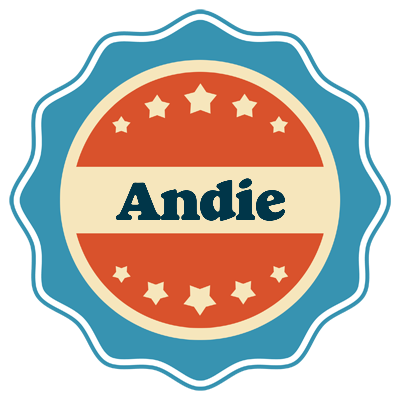 Andie labels logo