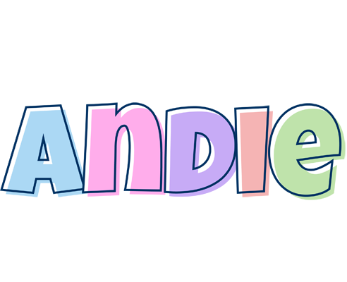 Andie pastel logo