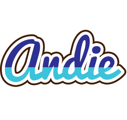 Andie raining logo