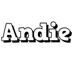 Andie snowing logo