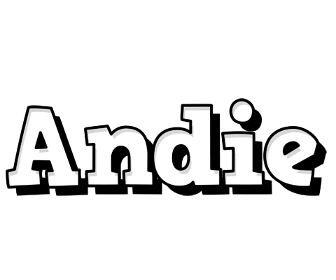 Andie snowing logo