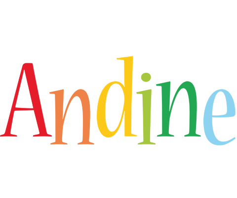 Andine birthday logo
