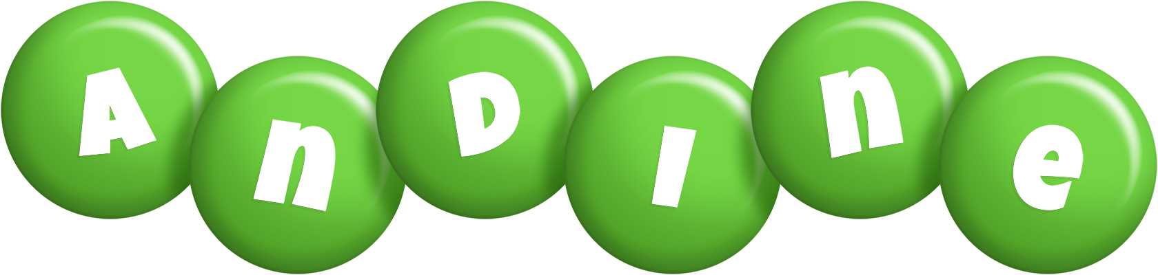 Andine candy-green logo