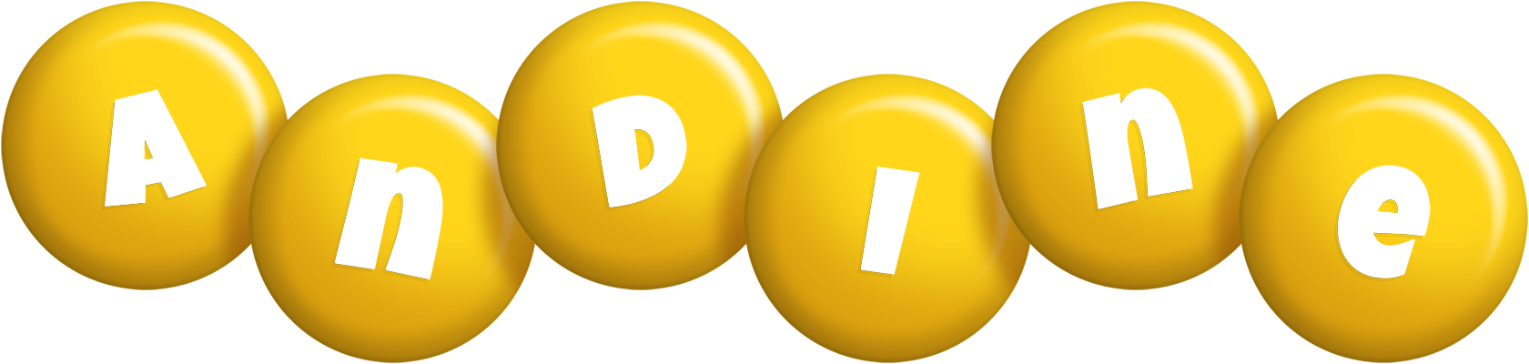 Andine candy-yellow logo