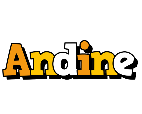 Andine cartoon logo