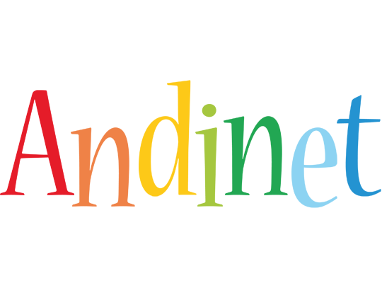 Andinet birthday logo