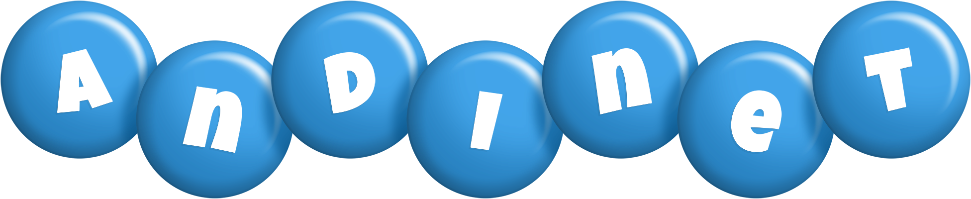 Andinet candy-blue logo