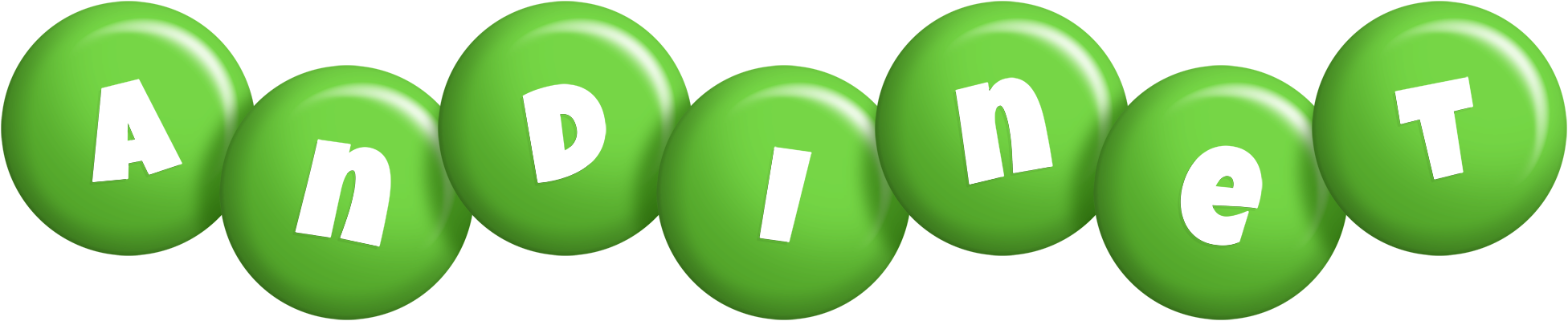 Andinet candy-green logo