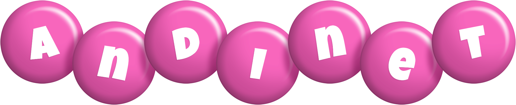 Andinet candy-pink logo