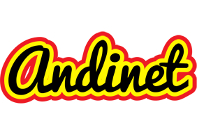 Andinet flaming logo