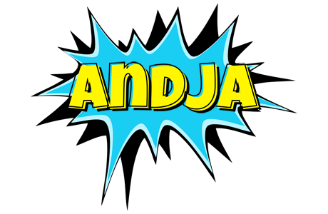 Andja amazing logo