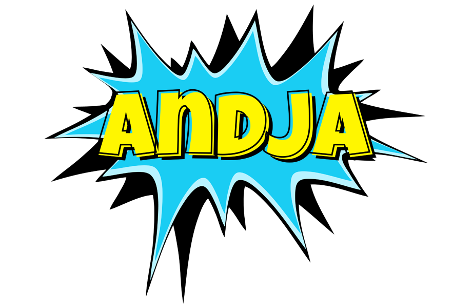 Andja amazing logo
