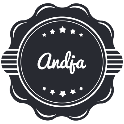 Andja badge logo