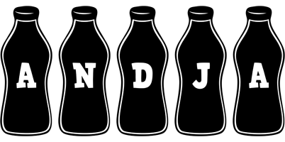 Andja bottle logo