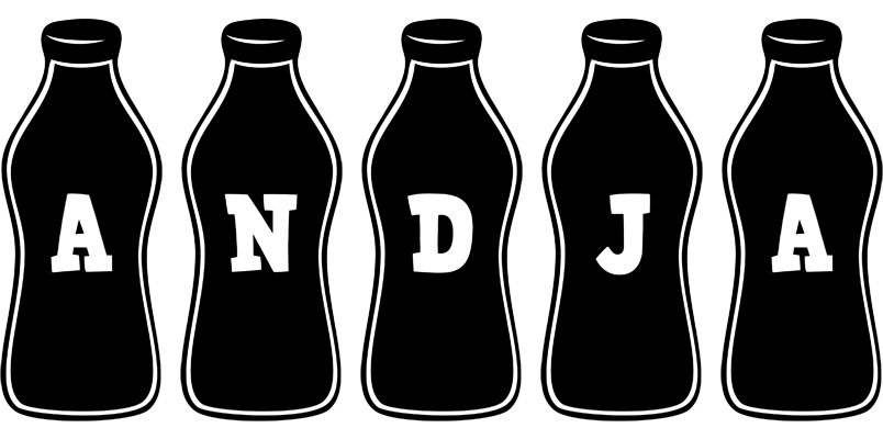 Andja bottle logo