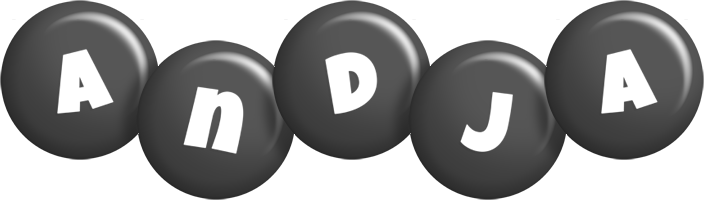Andja candy-black logo