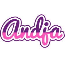 Andja cheerful logo