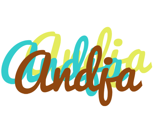 Andja cupcake logo