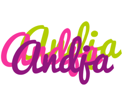 Andja flowers logo