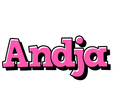 Andja girlish logo